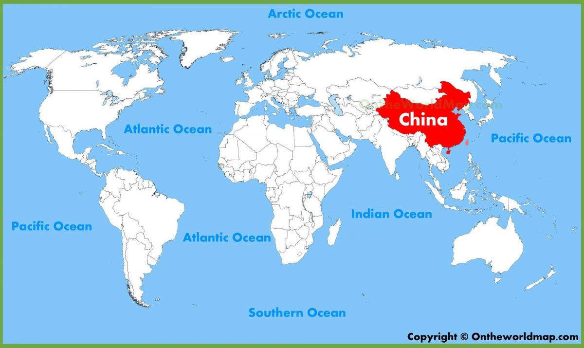 Кина на мапи света