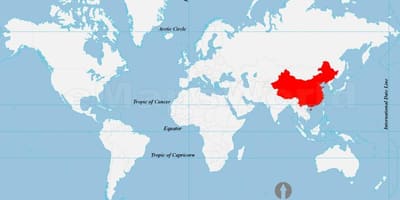 Кинеска карта света