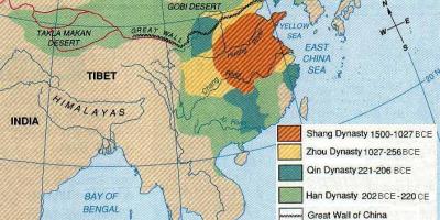 Древни Кина географија
